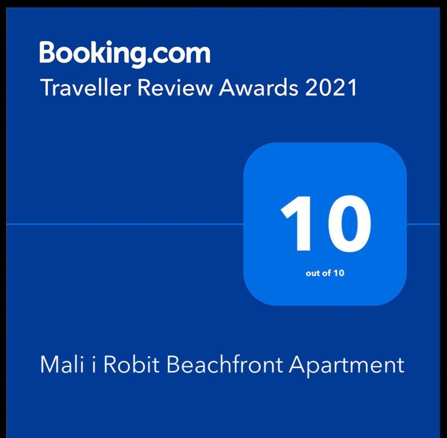 Mali I Robit Beachfront Apartment Golem  Εξωτερικό φωτογραφία